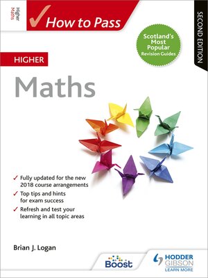 cover image of How to Pass Higher Maths